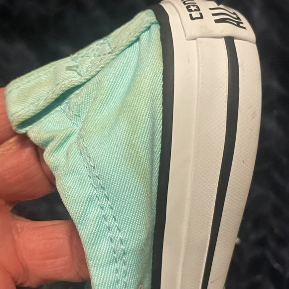 Converse Chuck Taylor All Star Aqua Slip-Ons Unisex Women's 6 - Picture 7 of 10